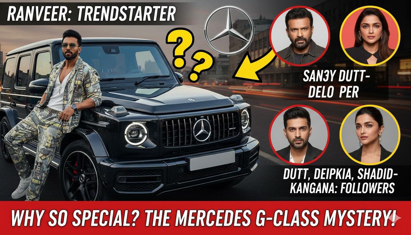 बॉलीवुड स्टार्स रणवीर सिंह, दीपिका पादुकोण और अन्य के साथ मर्सिडीज-मेबैक GLS 600 लग्जरी SUV।