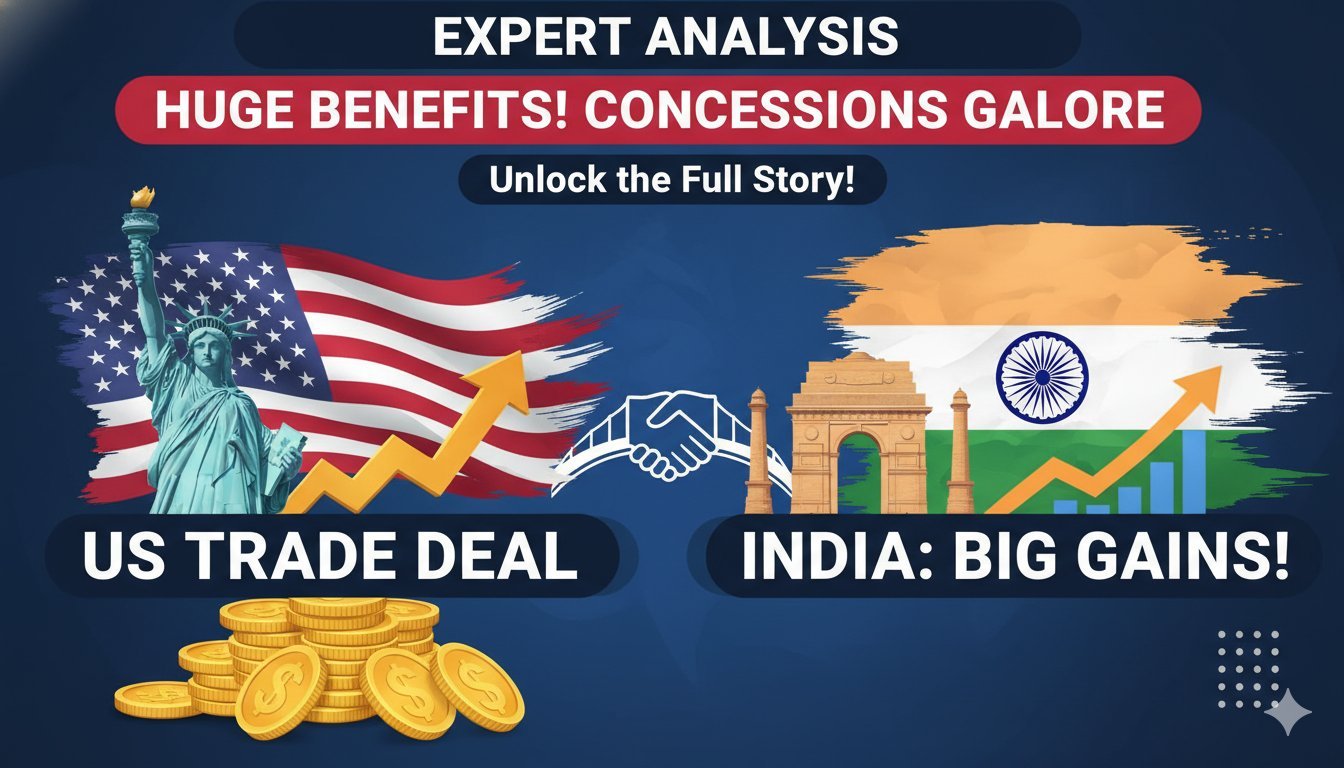 भारत और अमेरिका के बीच ट्रेड डील पर चर्चा करते हुए नेता